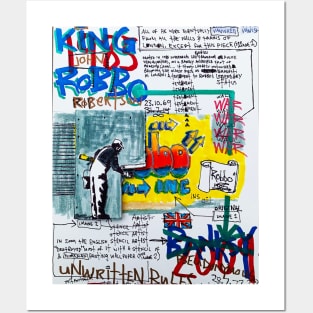 KING ROBO vs BANKSY Posters and Art